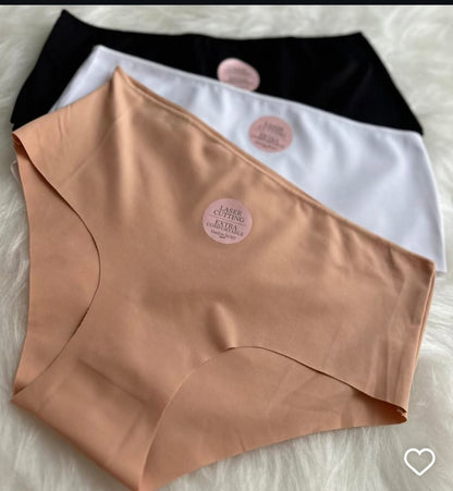 Lazer kesim 3 lü  paket külot