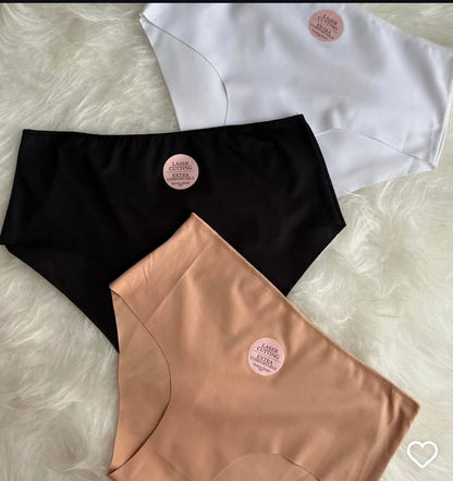 Lazer kesim 3 lü  paket külot
