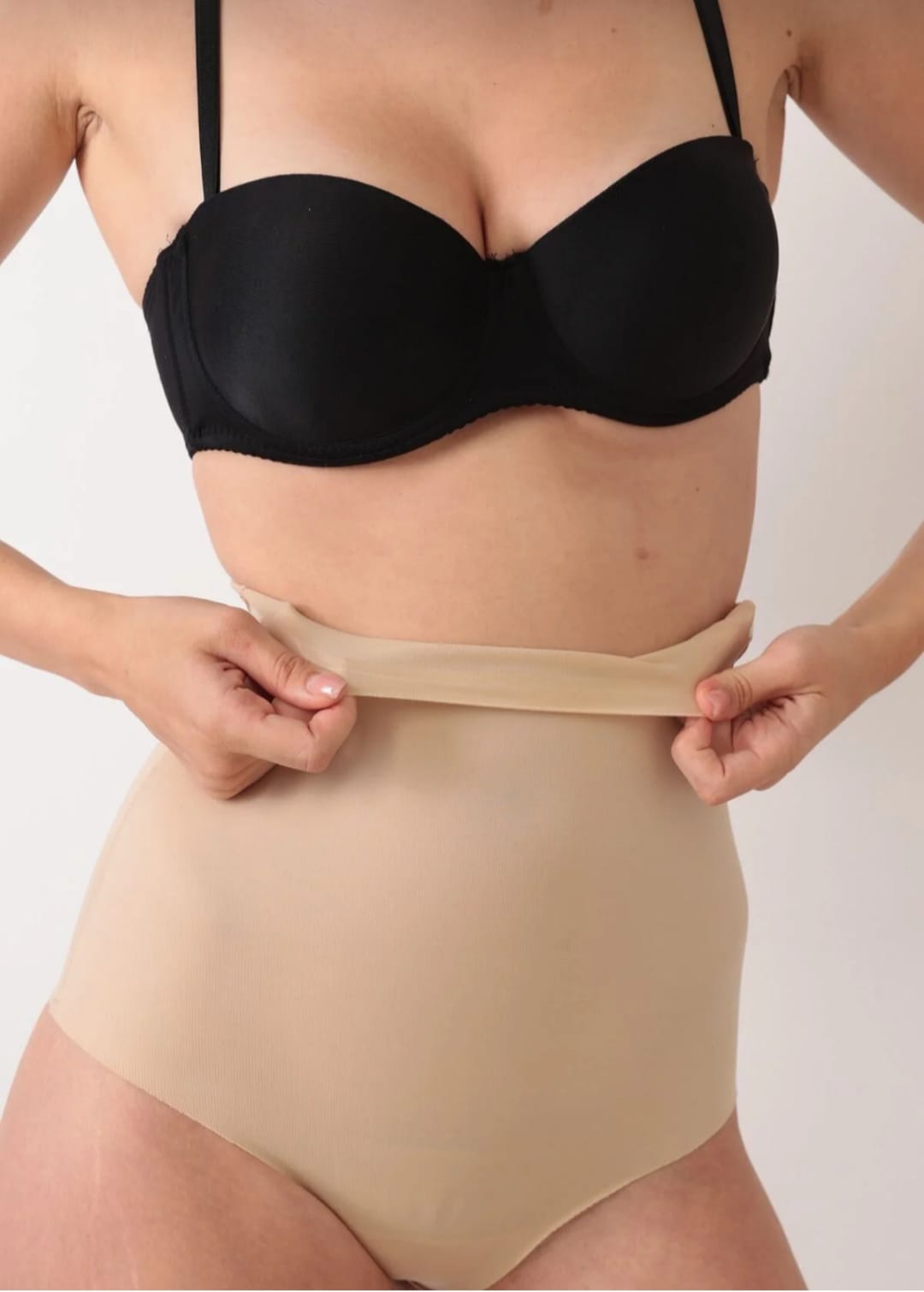 Lazer Kesim Yüksek Bel Slip Korse külot İz Yapmayan Dikişsiz Göbek Bel Basen Toparlayıcı Kaydırmaz Korse