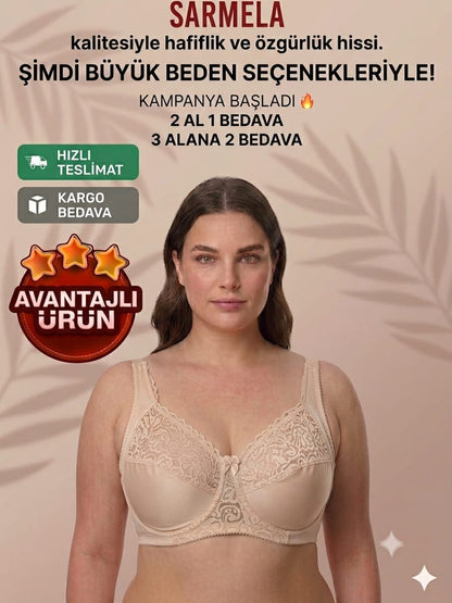 Göğüs küçültücü büyük beden sütyen