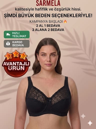 Göğüs küçültücü büyük beden sütyen