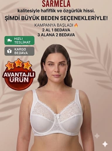 Göğüs küçültücü büyük beden sütyen